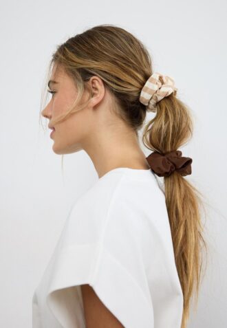 Lot de 3 chouchous rayés