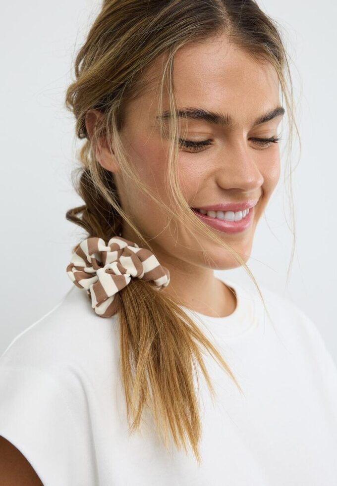 Lot de 3 chouchous rayés