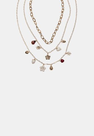 Lot de 3 colliers à breloques