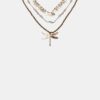 Lot de 3 colliers libellule