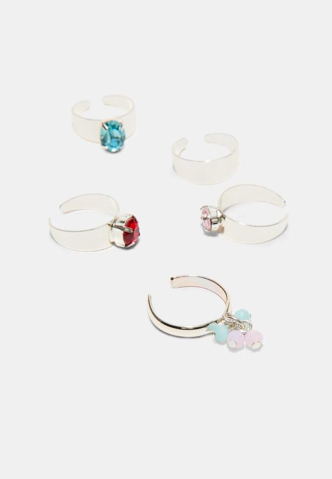 Lot de 5 bagues d&rsquo;orteils