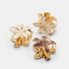 Lot de 6 mini-barrettes à fleurs