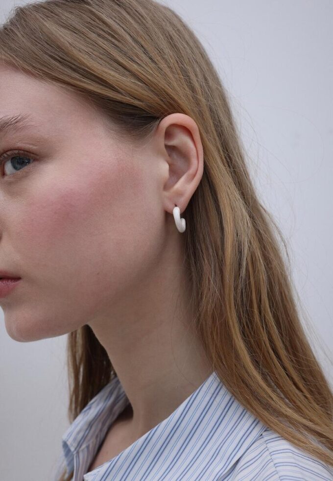 Lot de 9 boucles d&rsquo;oreilles cœurs et créoles