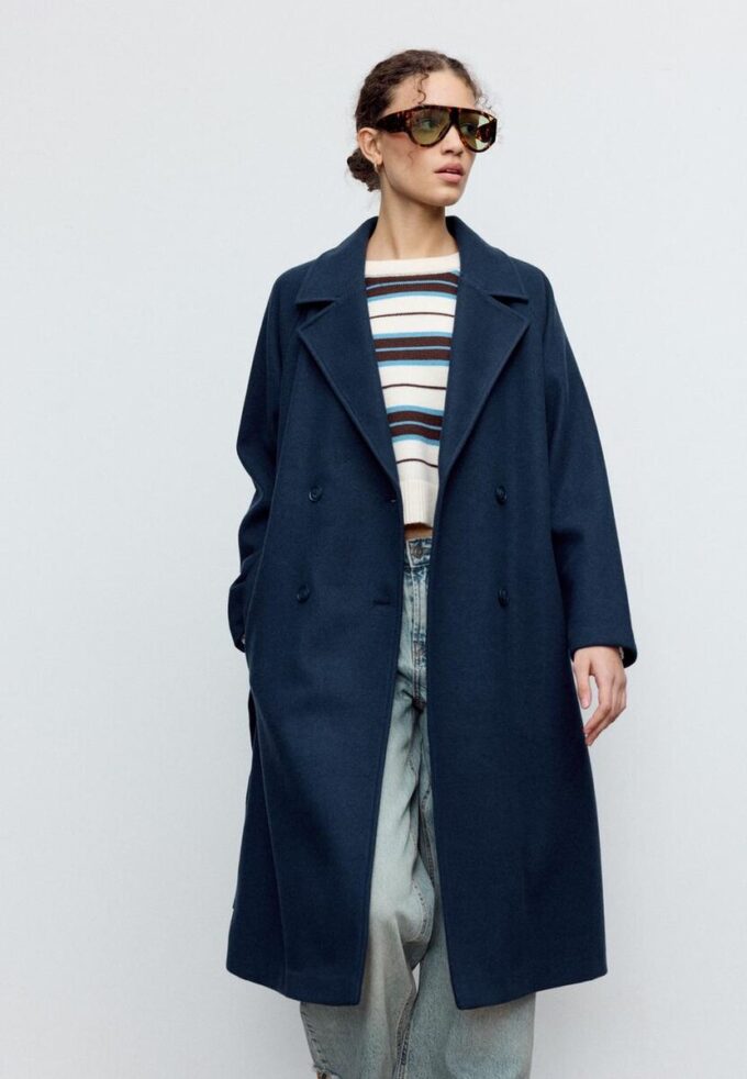 Manteau au toucher doux