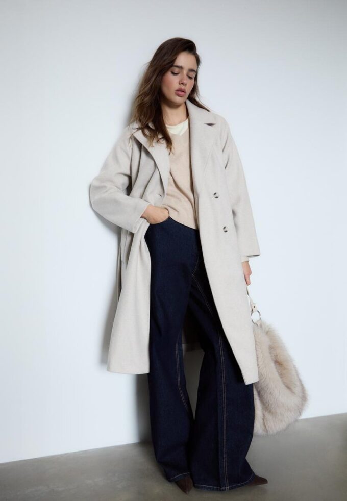 Manteau au toucher doux Manteau au toucher doux