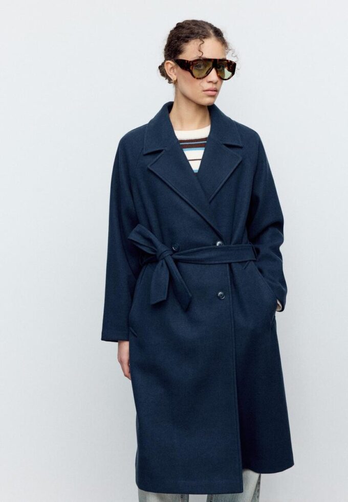 Manteau au toucher doux