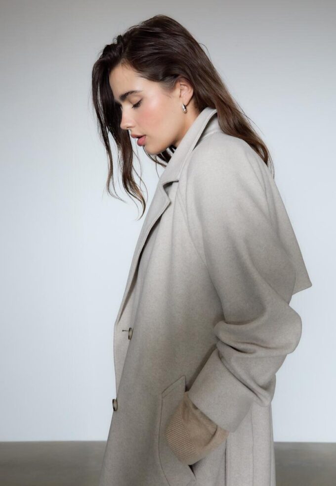 Manteau au toucher doux Manteau au toucher doux