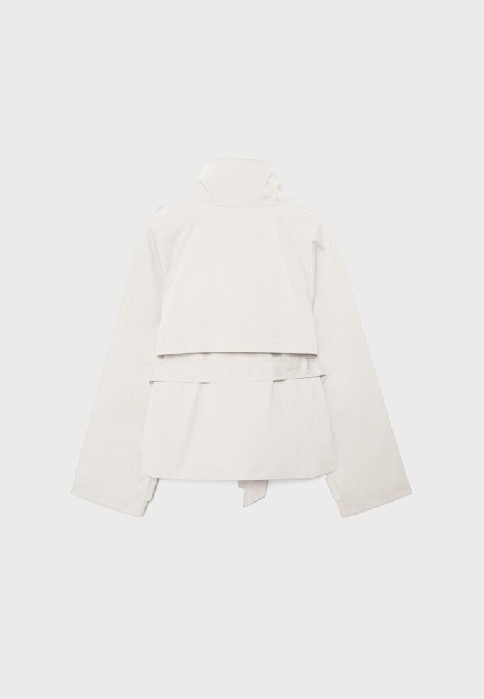 Manteau à col montant avec ceinture Manteau à col montant avec ceinture