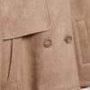 Manteau court en simili-daim Manteau court en simili-daim