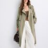 Manteau de trench long et fluide Manteau de trench long et fluide