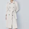 Manteau de trench long et fluide Manteau de trench long et fluide