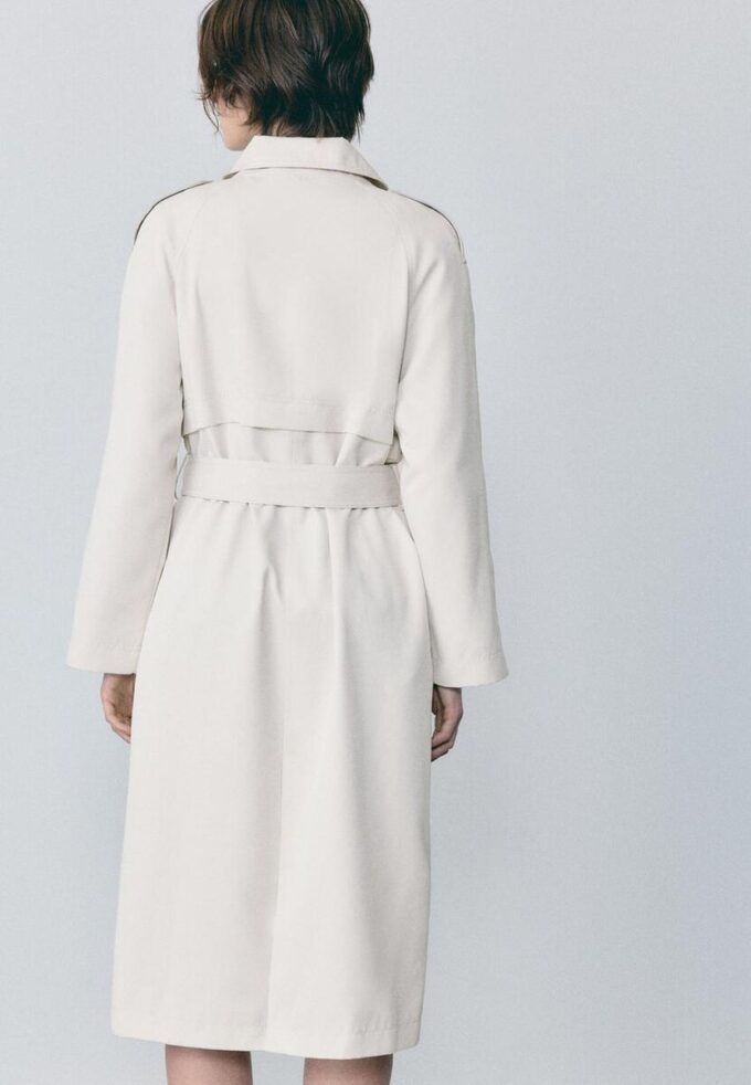 Manteau de trench long et fluide Manteau de trench long et fluide