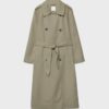 Manteau de trench long et fluide Manteau de trench long et fluide