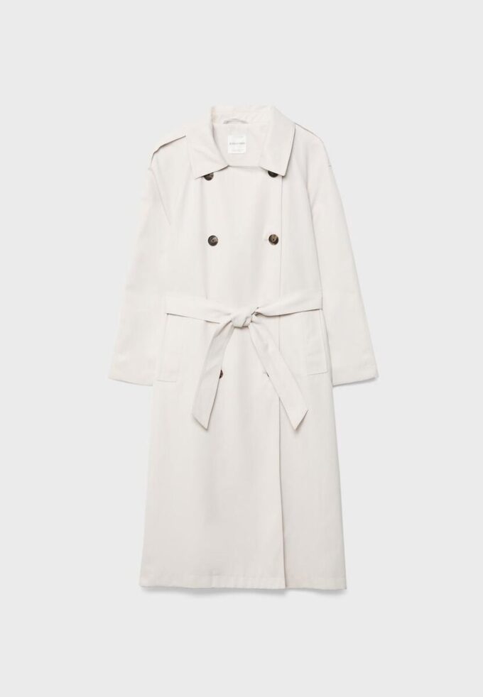 Manteau de trench long et fluide Manteau de trench long et fluide