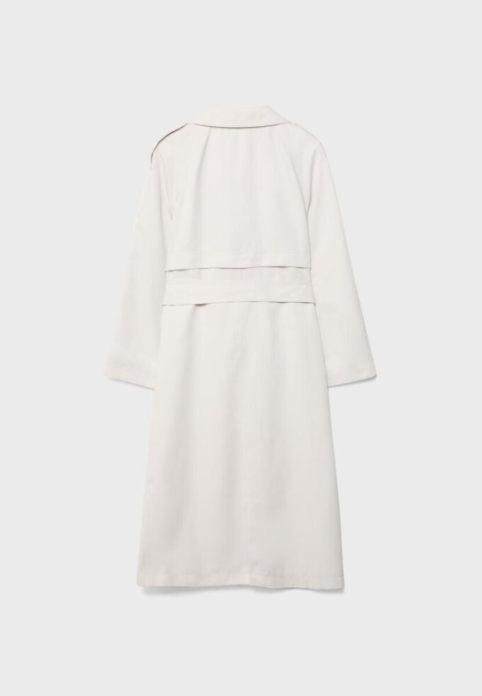 Manteau de trench long et fluide Manteau de trench long et fluide