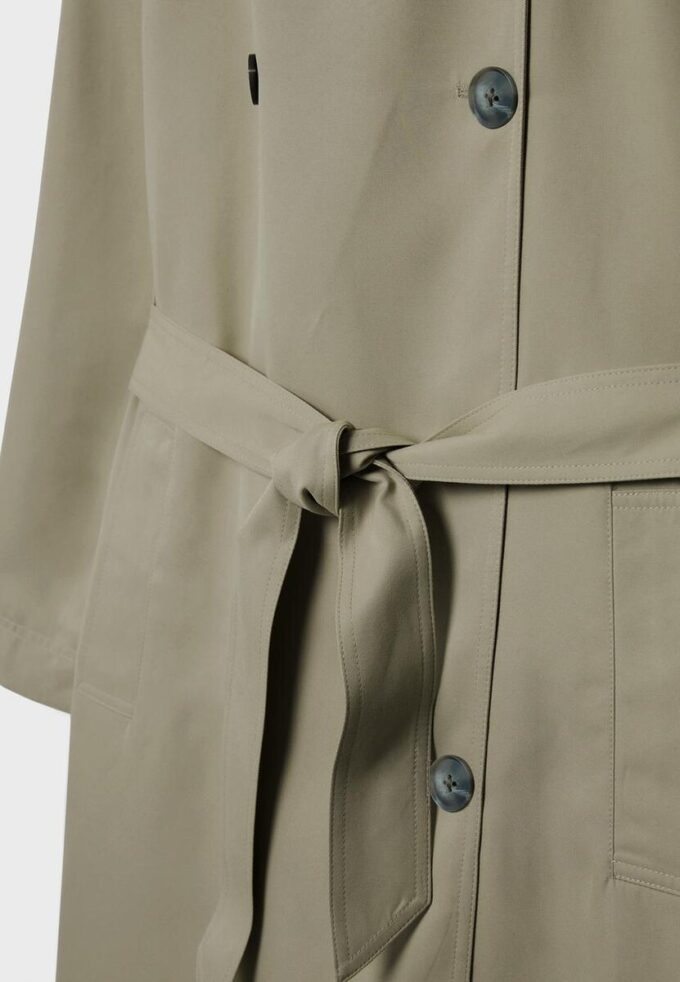 Manteau de trench long et fluide Manteau de trench long et fluide