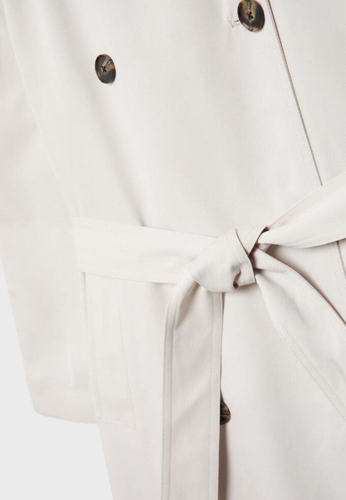 Manteau de trench long et fluide Manteau de trench long et fluide