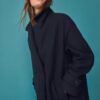 Manteau long Oversize au toucher doux