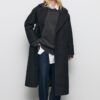 Manteau oversize au toucher doux