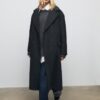 Manteau oversize au toucher doux