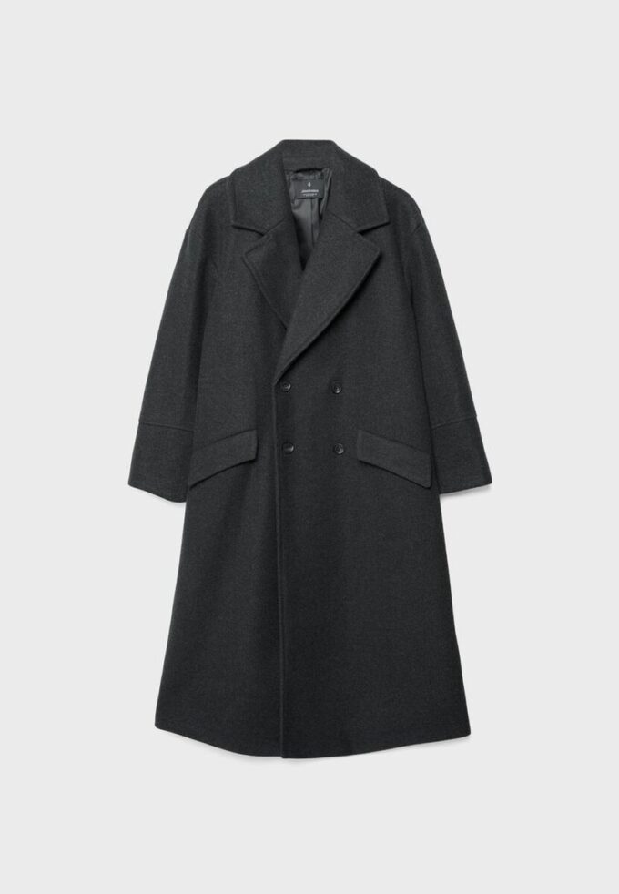 Manteau oversize au toucher doux