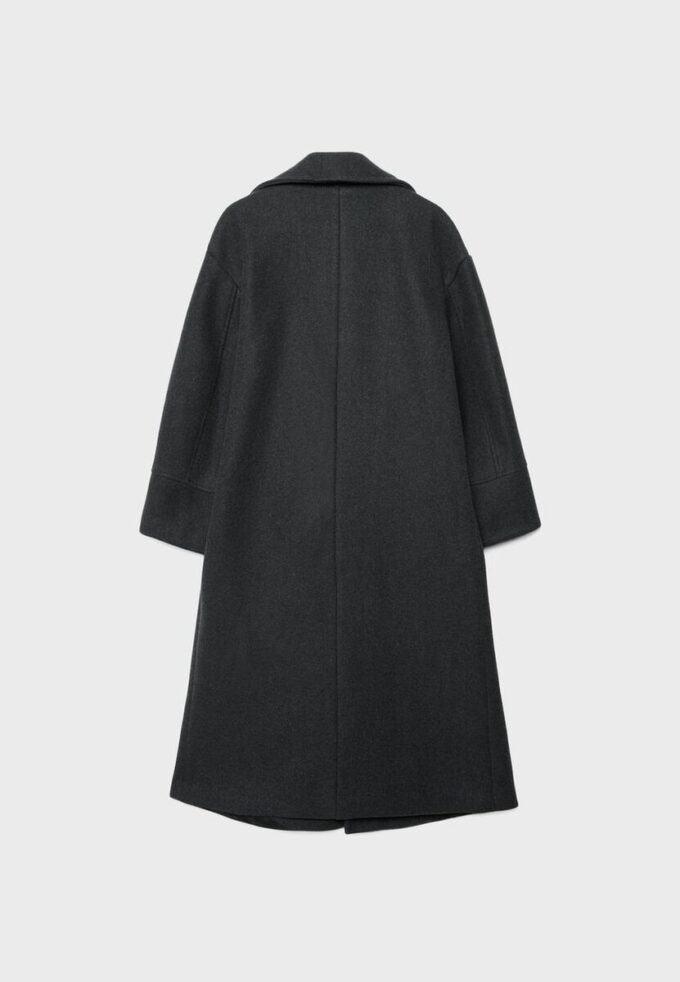 Manteau oversize au toucher doux