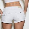 Micro-shorts en denim D76 Micro-shorts en denim D76