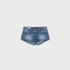 Micro-shorts en denim D76 Micro-shorts en denim D76