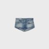 Micro-shorts en denim D76 Micro-shorts en denim D76