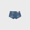 Micro-shorts en denim D76 Micro-shorts en denim D76