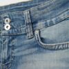 Micro-shorts en denim D76 Micro-shorts en denim D76