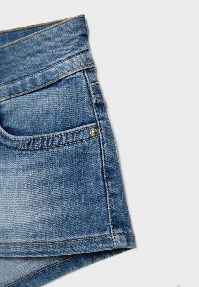 Micro-shorts en denim D76 Micro-shorts en denim D76