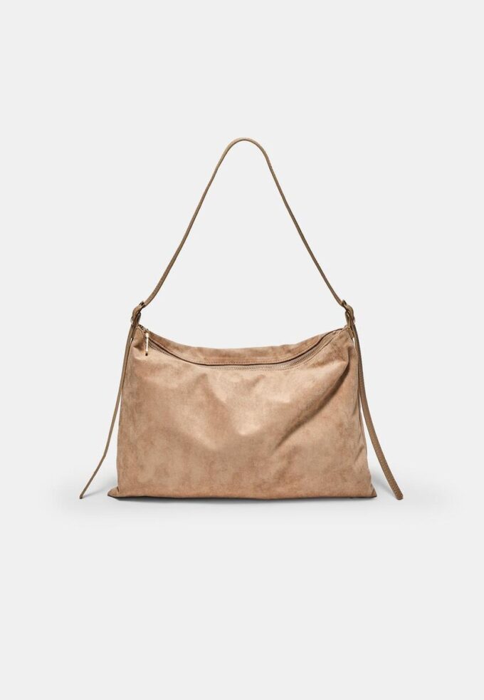 Mini sac à bandoulière Toucher doux avec fermetures éclair Mini sac à bandoulière Toucher doux avec fermetures éclair