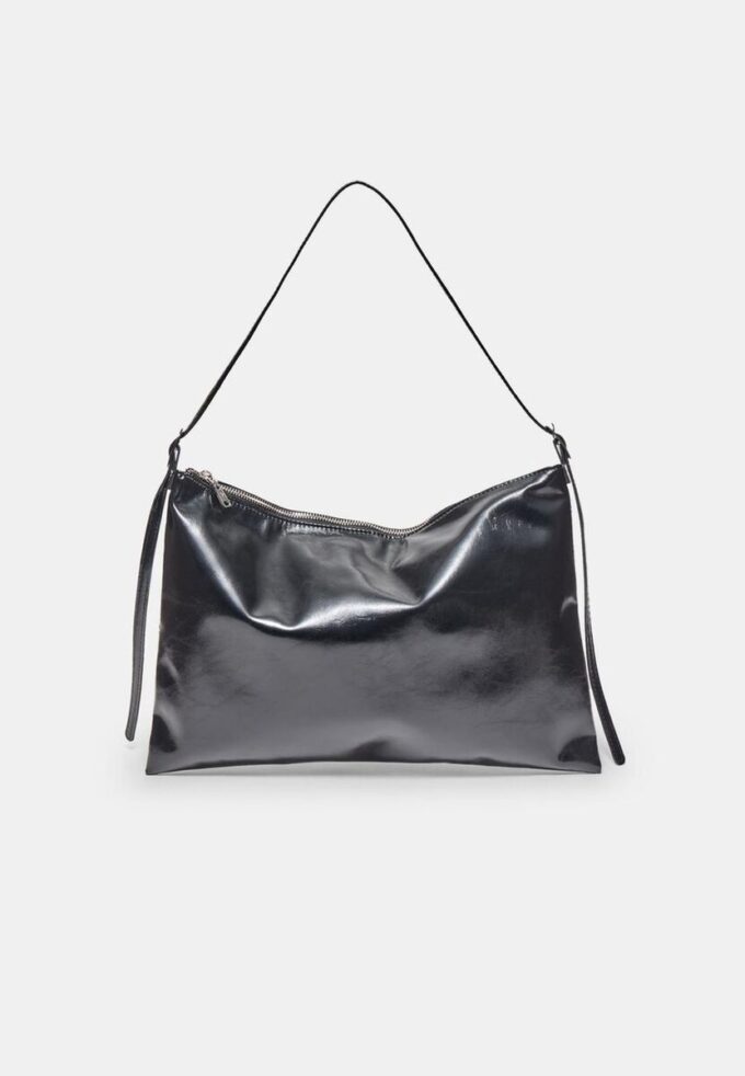 Mini sac à bandoulière Toucher doux avec fermetures éclair