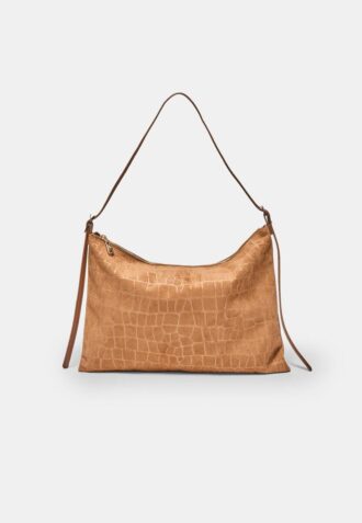 Mini sac à bandoulière Toucher doux avec fermetures éclair