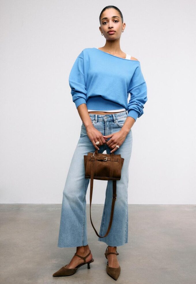 Mini sac fourre-tout avec boucle