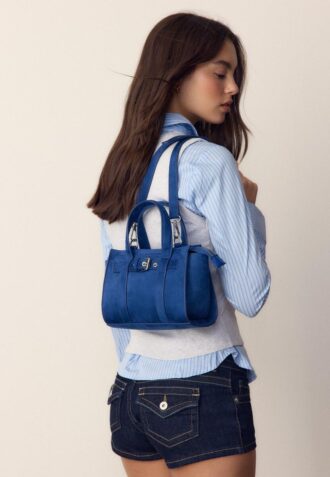 Mini sac fourre-tout avec boucle