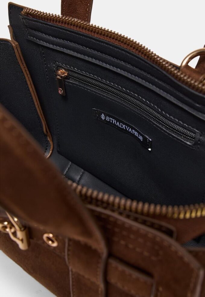 Mini sac fourre-tout avec boucle