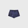 Mini-short effet satin