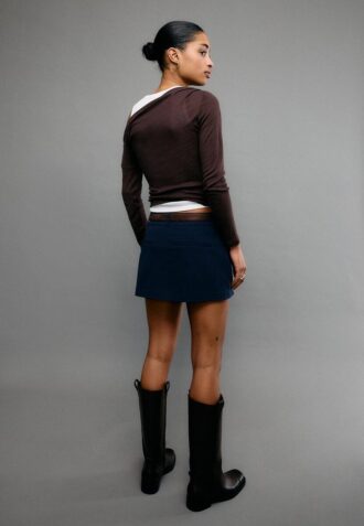 Mini-Skort avec ceinture