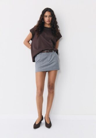 Mini-Skort avec ceinture