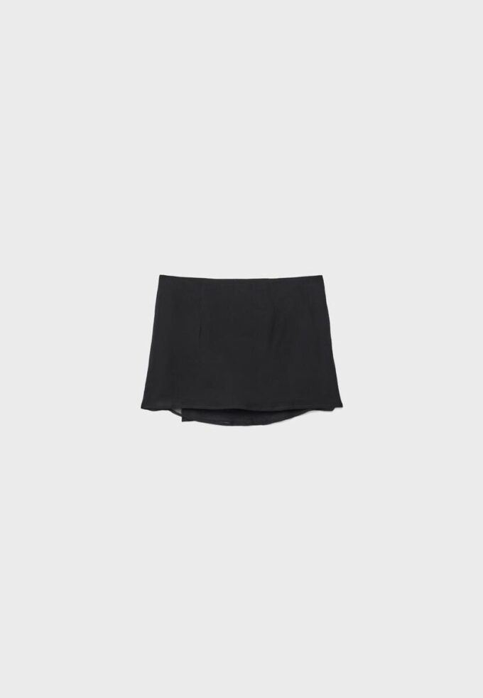 Mini-Skort croisée brodée Mini-Skort croisée brodée
