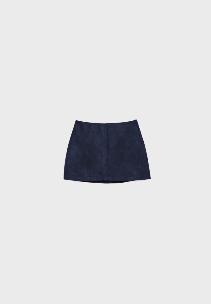 Mini-Skort en simili-suède Mini-Skort en simili-suède