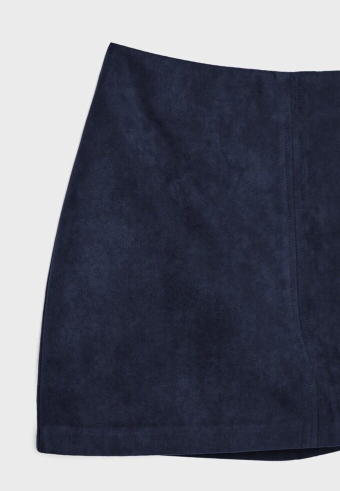 Mini-Skort en simili-suède Mini-Skort en simili-suède