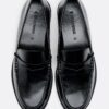 Mocassins effet cuir noirs Mocassins effet cuir noirs