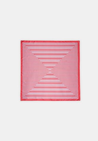 Mouchoir combiné à rayures