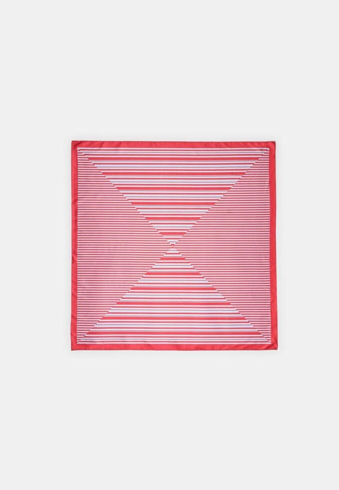 Mouchoir combiné à rayures
