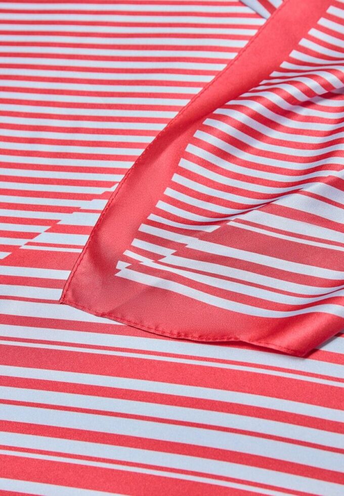 Mouchoir combiné à rayures