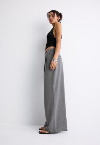 Pantalon ajustable à jambes ultra-larges