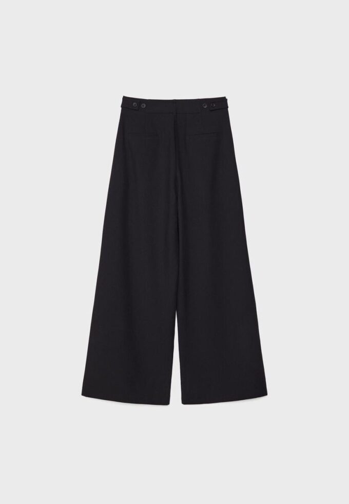 Pantalon ajustable à jambes ultra-larges